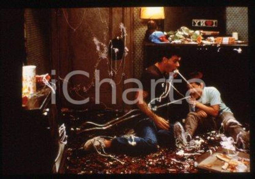Tom HANKS and Jared RUSHTON - CINEMA "Big" Actors 1988 * 35 mm vintage slide 2