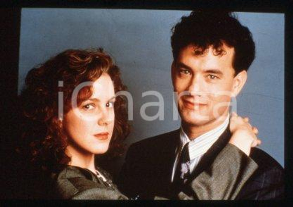 Tom HANKS and Elizabeth PERKINS - CINEMA "Big" 1988 * 35 mm vintage slide 4