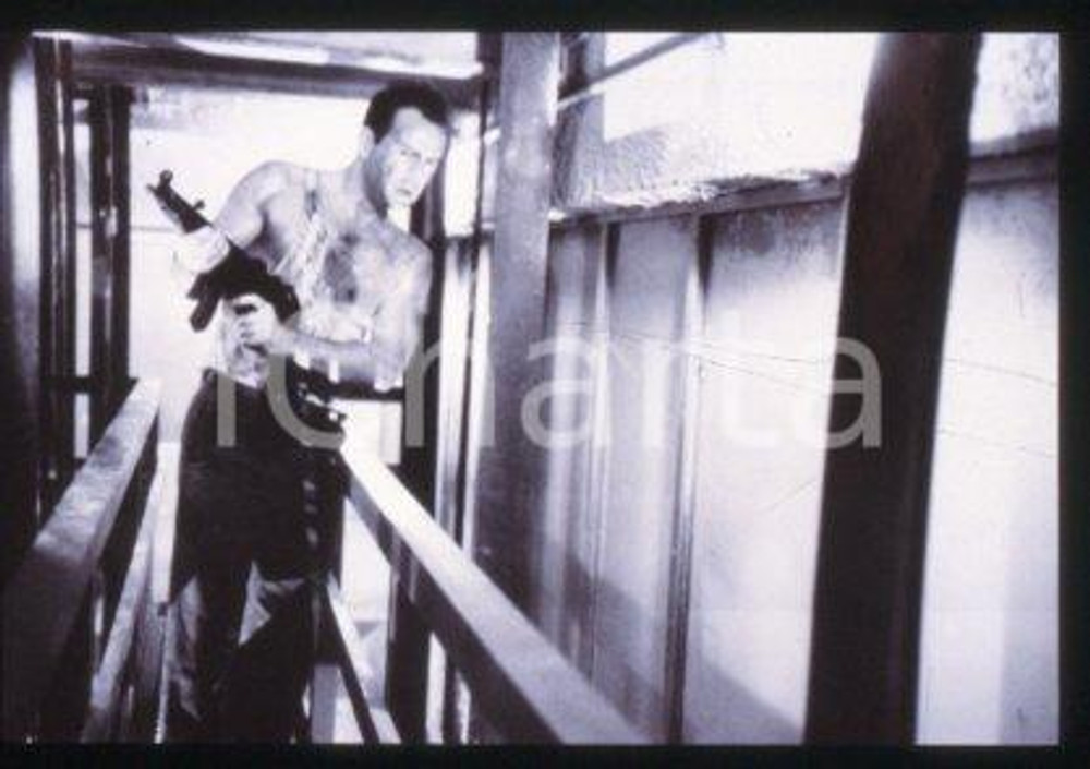 Bruce WILLIS - CINEMA "Die Hard" American actor 1988 * 35 mm vintage slide 10