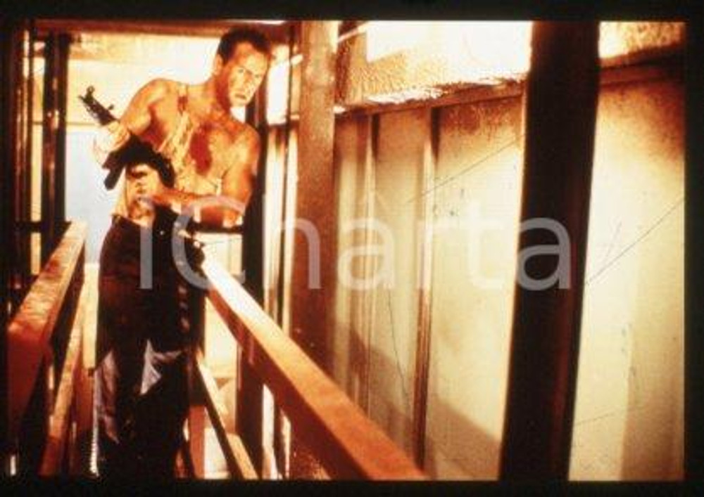 Bruce WILLIS - CINEMA "Die Hard" American actor 1988 * 35 mm vintage slide 15