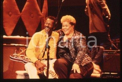 Chuck BERRY & Etta JAMES - USA MUSIC ROCK 'N' ROLL 1987 * 35 mm vintage slide 6