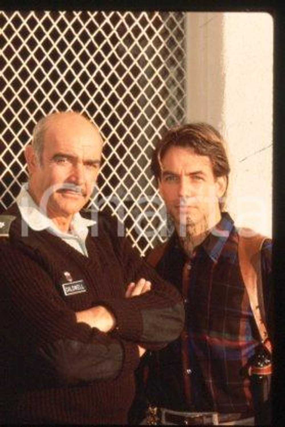 Sean CONNERY Mark HARMON - CINEMA "The Presidio" 1988 * 35 mm vintage slide 7