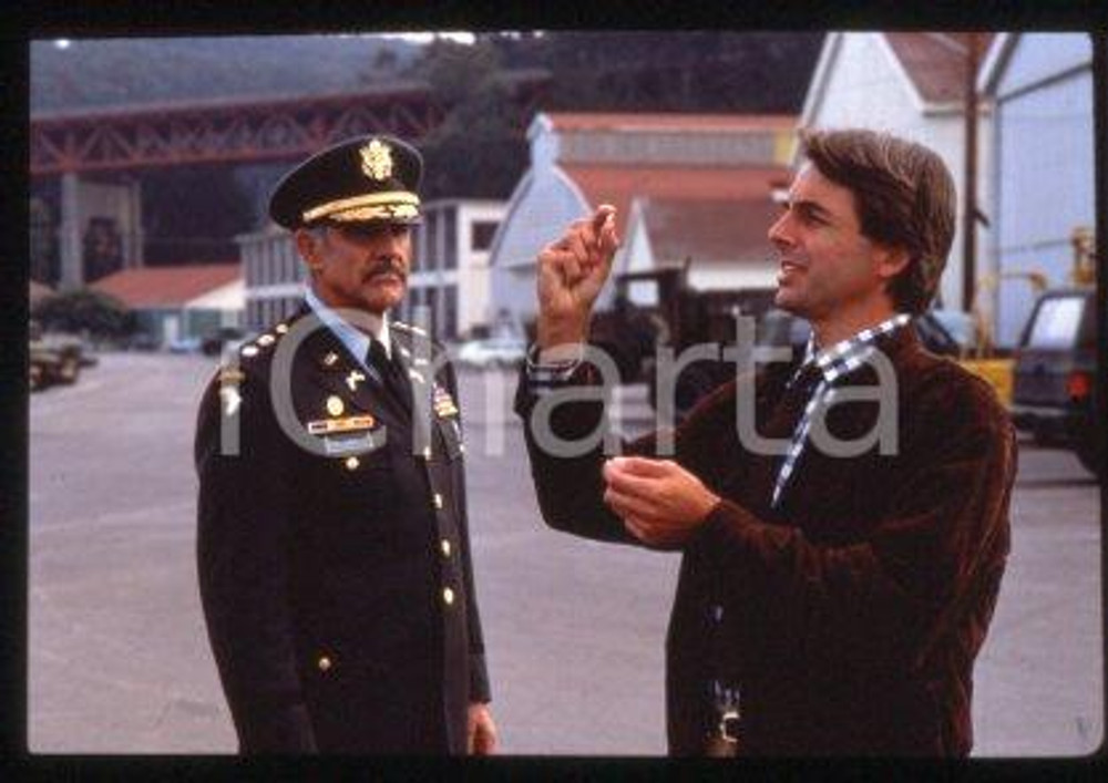 Sean CONNERY Mark HARMON - CINEMA "The Presidio" 1988 * 35 mm vintage slide 9