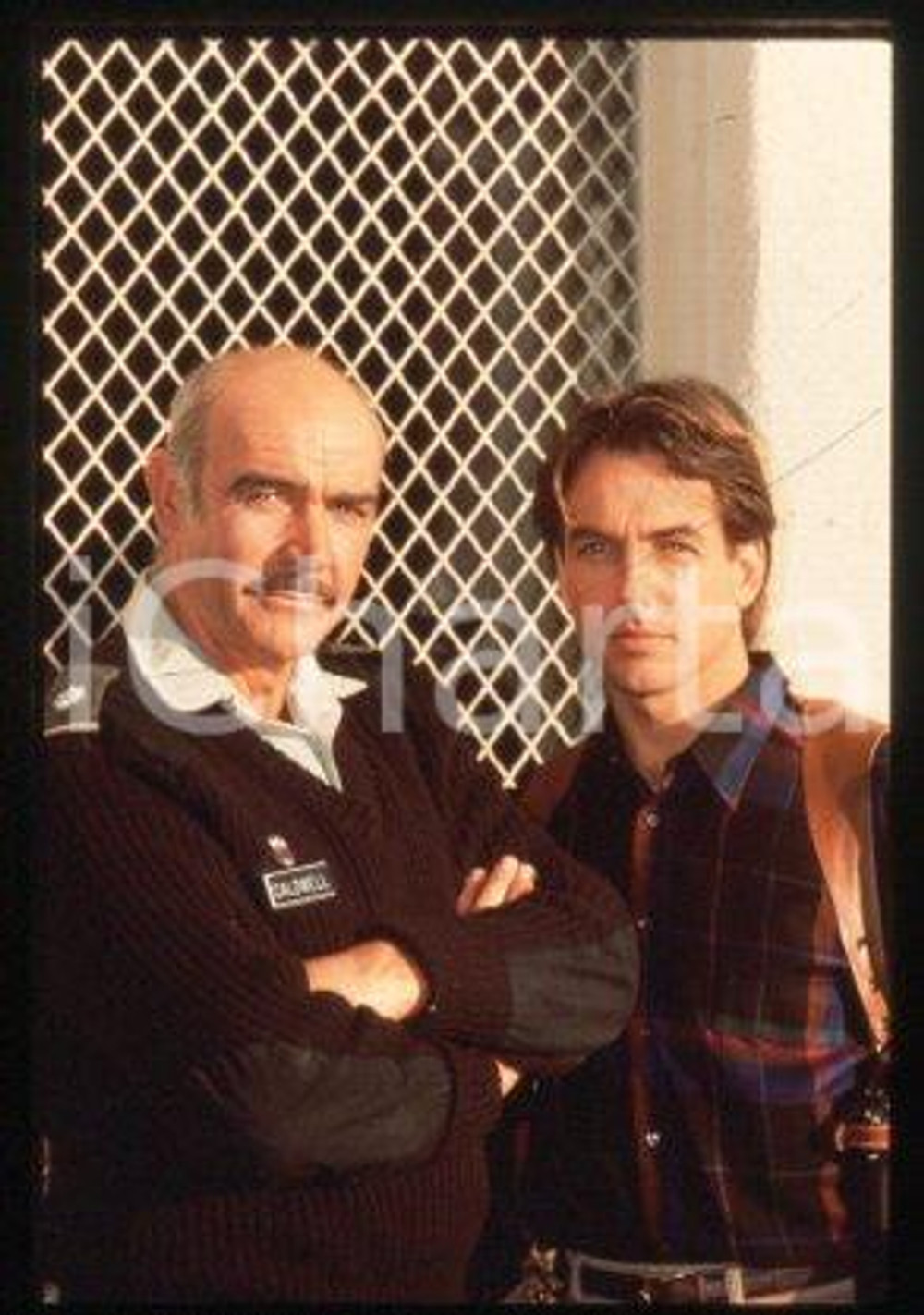 Sean CONNERY Mark HARMON - CINEMA "The Presidio" 1988 * 35 mm vintage slide 10