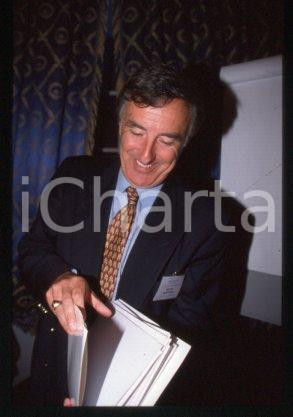 Bülent ECZACIBASI - COMO LAKE Turkish businessman 1997 ca * 35mm vintage slide 8
