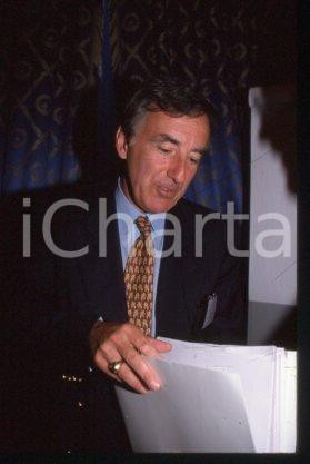 Bülent ECZACIBASI COMO LAKE Turkish businessman 1997 ca * 35 mm vintage slide 10