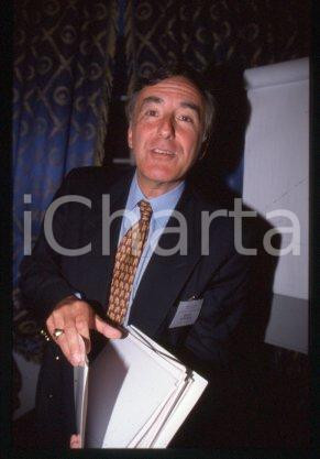 Bülent ECZACIBASI COMO LAKE Turkish businessman 1997 ca * 35 mm vintage slide 12