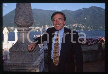 Bülent ECZACIBASI COMO LAKE Turkish businessman 1997 ca * 35 mm vintage slide 13
