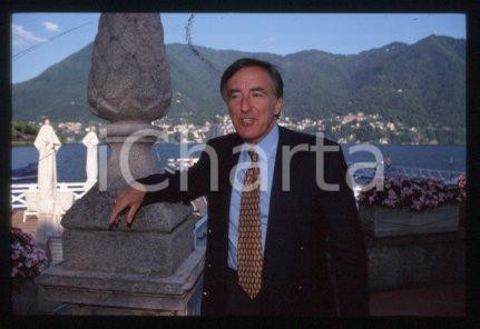 Bülent ECZACIBASI COMO LAKE Turkish businessman 1997 ca * 35 mm vintage slide 16
