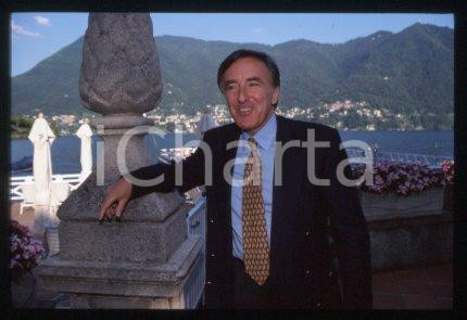 Bülent ECZACIBASI COMO LAKE Turkish businessman 1997 ca * 35 mm vintage slide 17