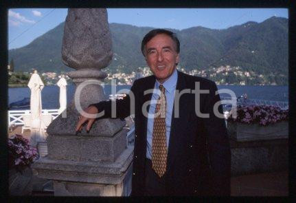 Bülent ECZACIBASI COMO LAKE Turkish businessman 1997 ca * 35 mm vintage slide 18