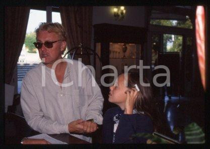 John TAYLOR - MUSIC Bass guitarist & daughter 2000 ca * 35 mm vintage slide 8