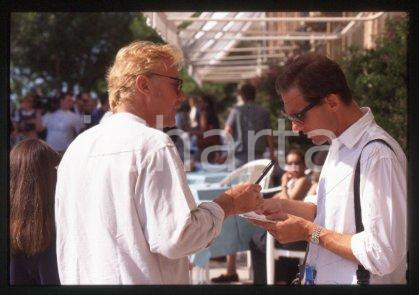 John TAYLOR - ITALY British bass guitarist 2000 ca * 35 mm vintage slide 18