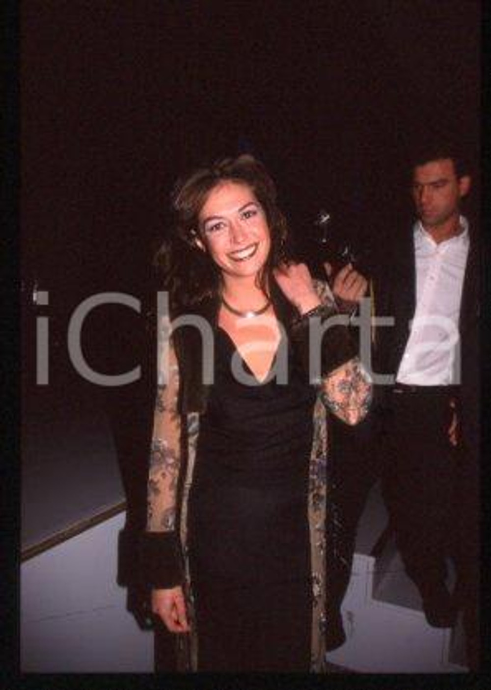 Tessa GELISIO - ITALY Television presenter 2000 ca * 35 mm vintage slide 3