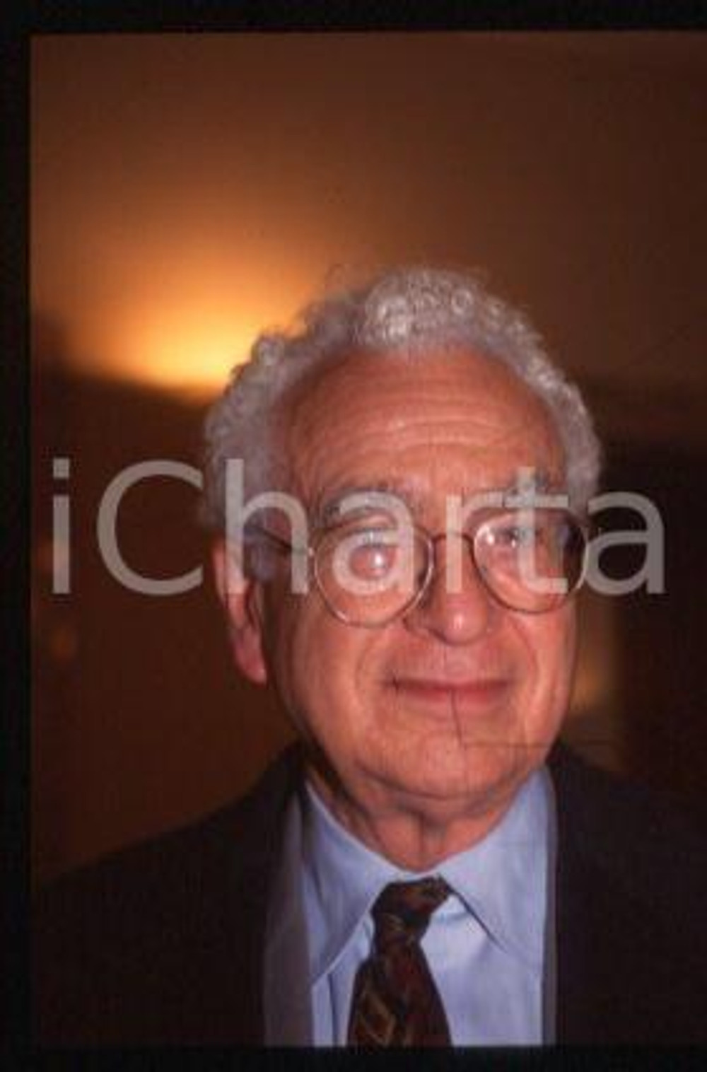 Murray GELL-MANN MILAN Nobel Prize winner Physicist 1995ca *35mm vintage slide 2