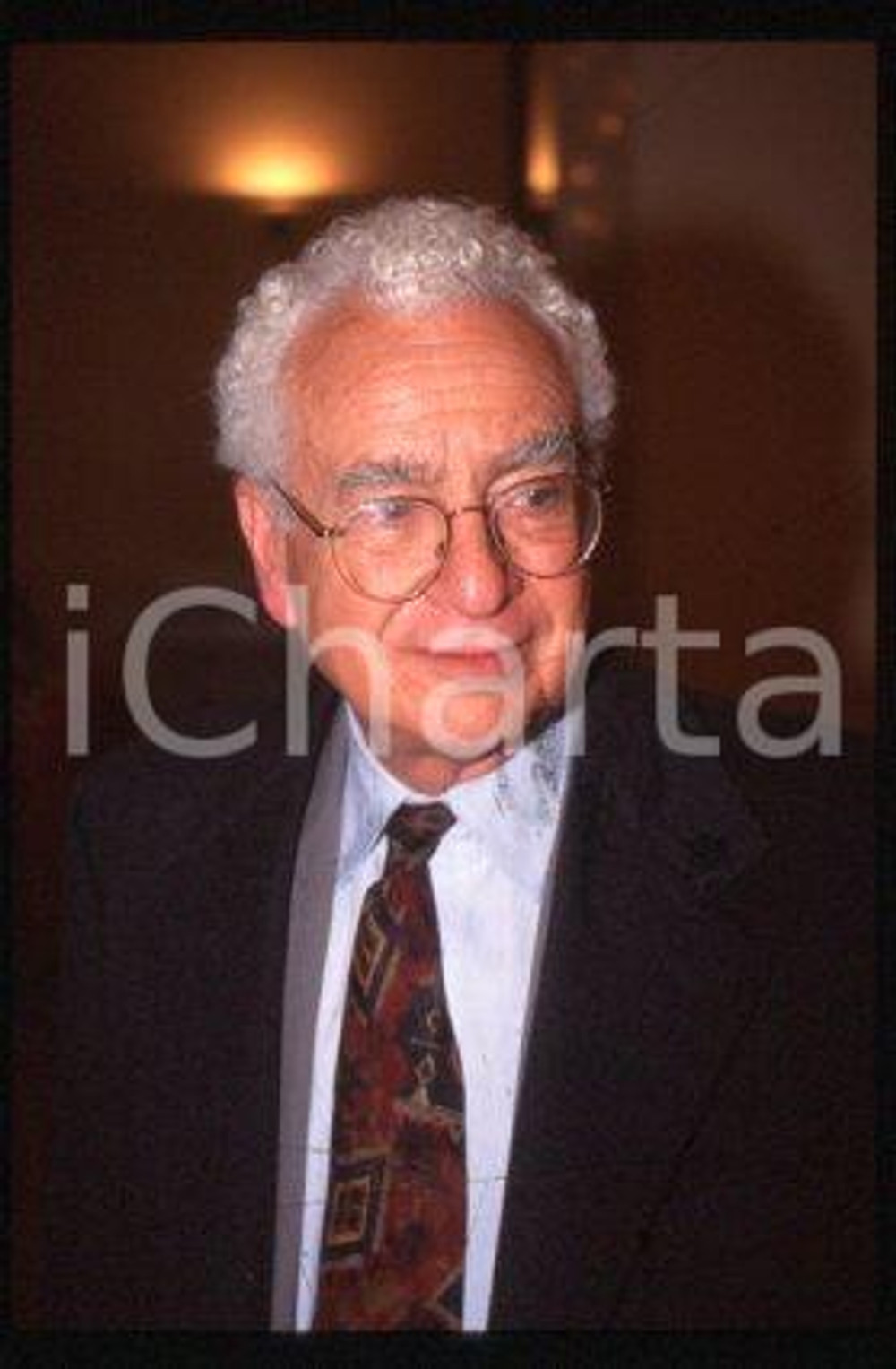 Murray GELL-MANN MILAN Nobel Prize winner Physicist 1995ca *35mm vintage slide 3