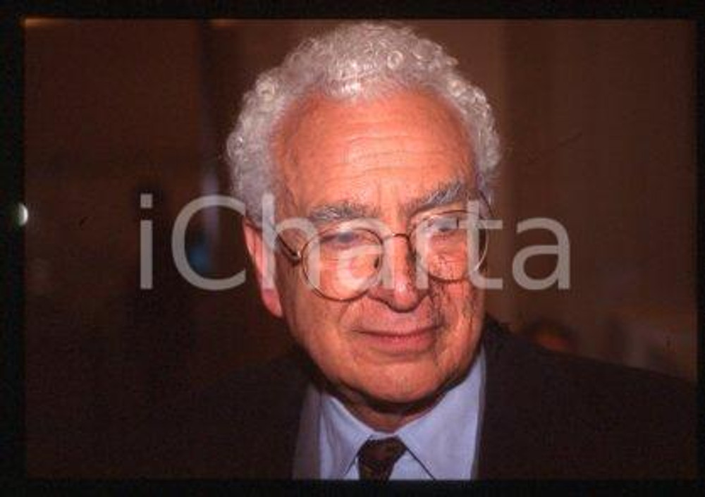 Murray GELL-MANN MILAN Nobel Prize winner Physicist 1994ca *35mm vintage slide 7