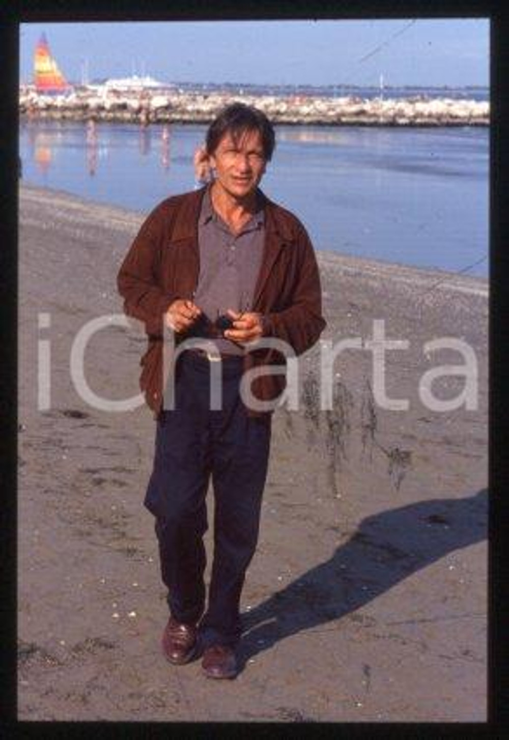 Vittorio MEZZOGIORNO - CINEMA Italian actor 1994 ca * 35 mm vintage slide 3