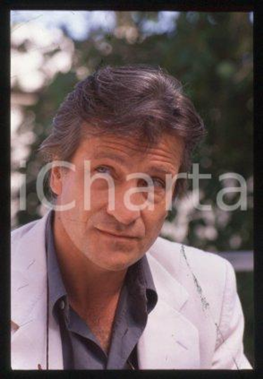 Vittorio MEZZOGIORNO - CINEMA Italian actor Portrait 1994 * 35mm vintage slide 4
