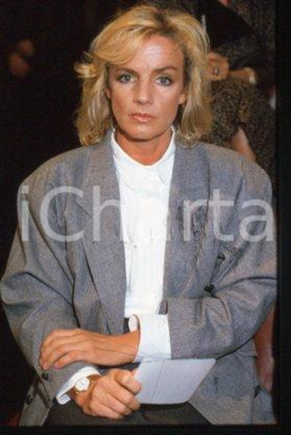 Jil SANDER - FASHION Portrait of a German stylist 1988 ca * 35mm vintage slide 3