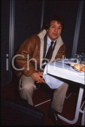 Adriano COSTA - FORMULA1 Manager Sports journalist 1983 ca *35mm vintage slide 1