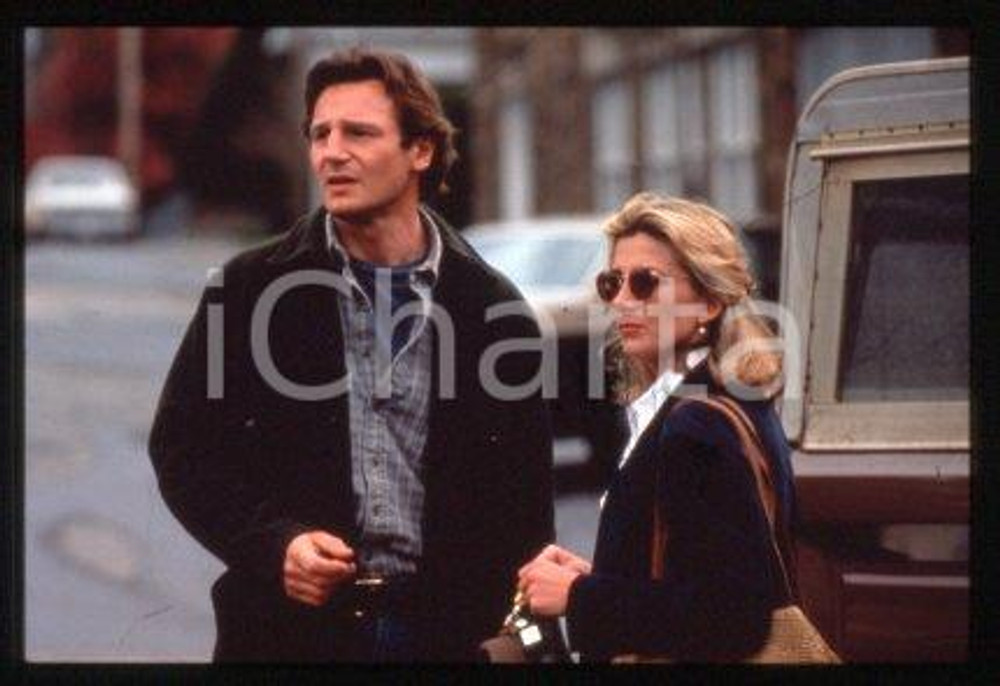 Natasha RICHARDSON Liam NEESON - CINEMA "Nell" 1994 * 35 mm vintage slide 7