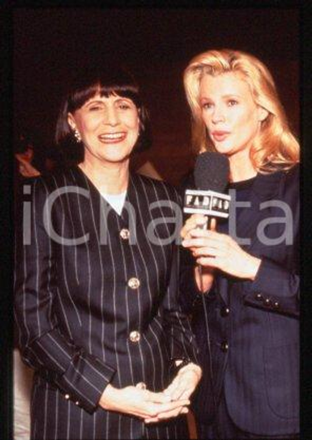 Kim BASINGER Elsa KLENSCH - CINEMA "PRET-A-PORTER" 1994 * 35 mm vintage slide 1