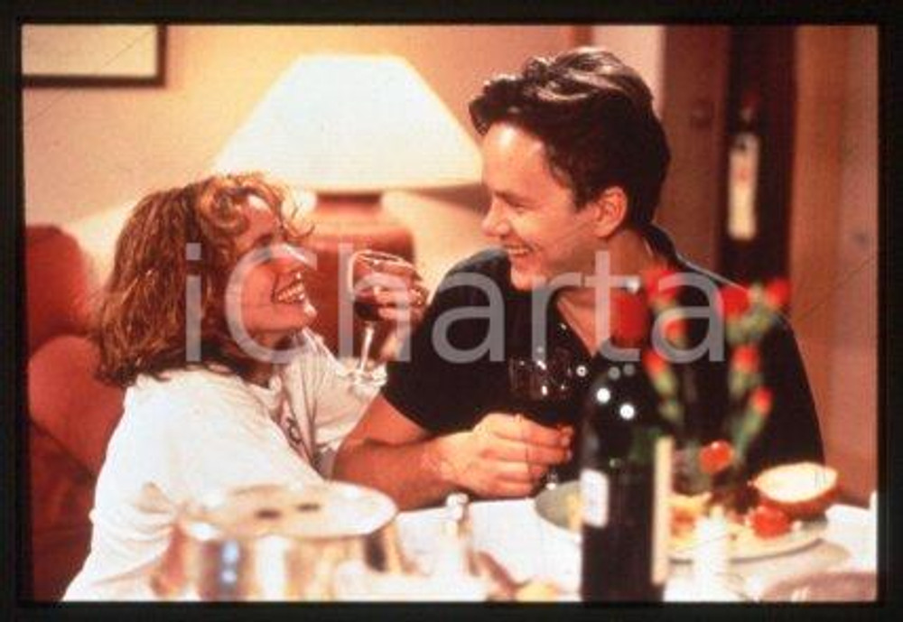 Tim ROBBINS Julia ROBERTS - CINEMA "PRET-A-PORTER" 1994 * 35 mm vintage slide 2