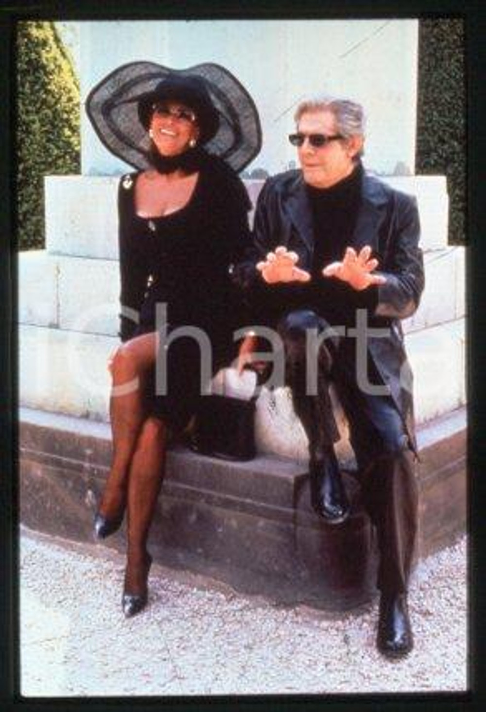 Sophia LOREN Marcello MASTROIANNI - "PRET-A-PORTER" 1994 * 35 mm vintage slide 3