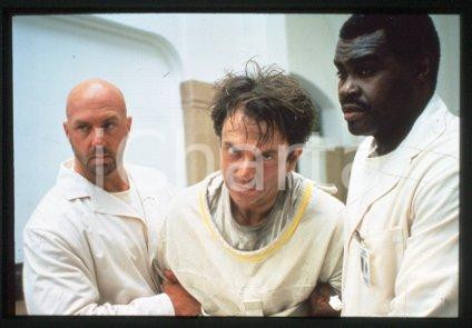 Sam NEILL Gene MACK CINEMA "In the Mouth of Madness" 1994 * 35mm vintage slide 1