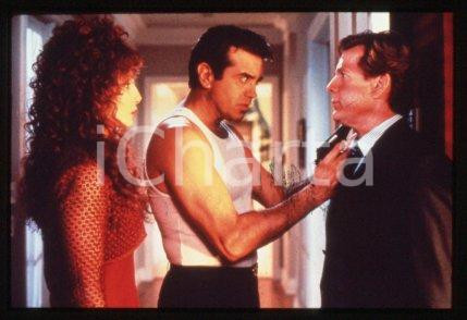 Chazz PALMINTERI Ryan O'NEAL - CINEMA "Faithful" 1996 * 35 mm vintage slide 1