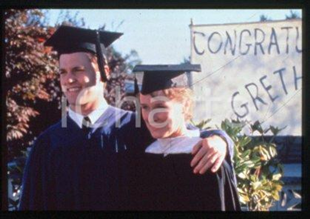 Trevor St.JOHN Glenn CLOSE CINEMA Serving in Silence 1995 * 35mm vintage slide 6