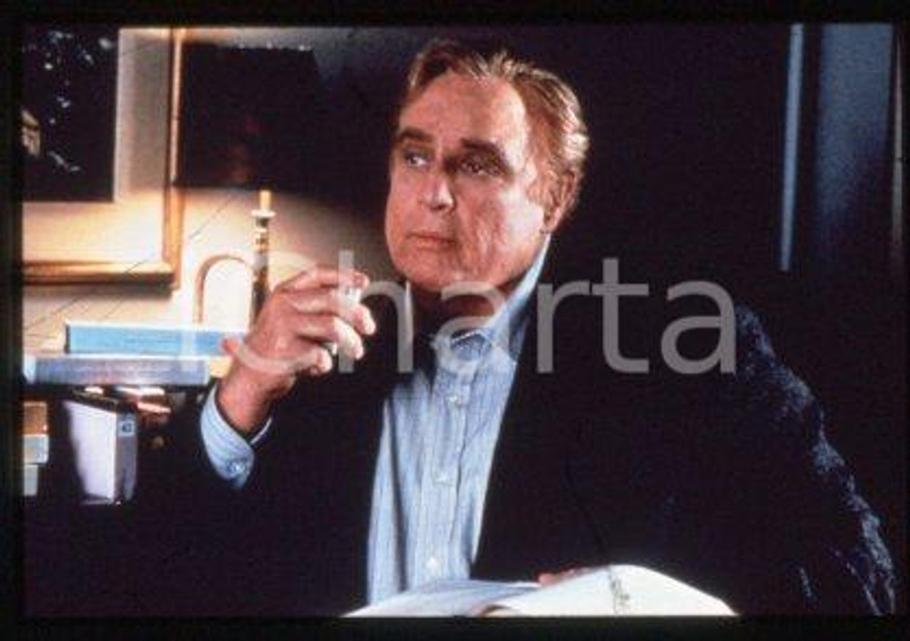 Marlon BRANDO - CINEMA "Don Juan DeMarco" Actor 1994 * 35 mm vintage slide 8