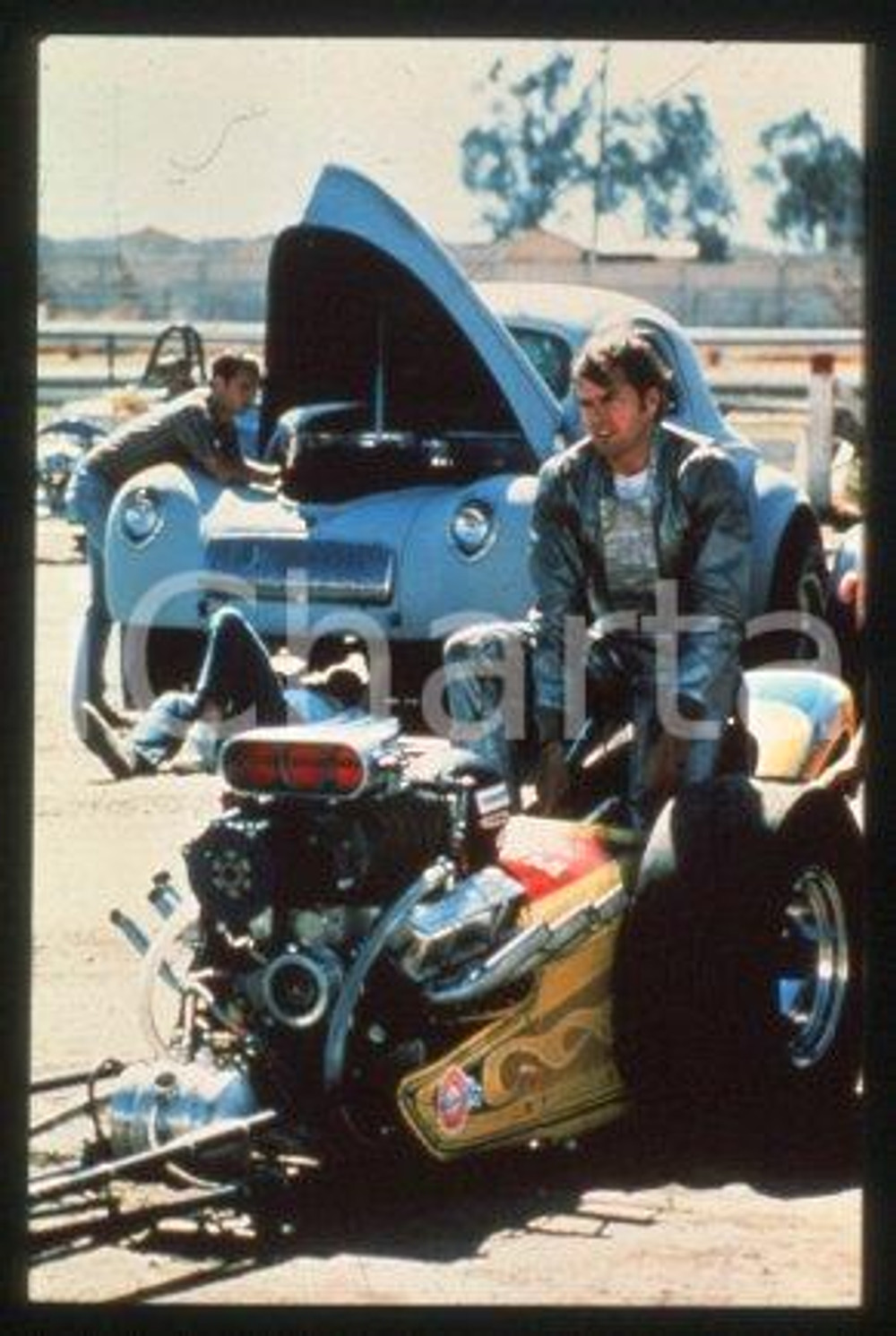 AMERICAN GRAFFITI - CINEMA Fremont 1979 ca * 35 mm vintage slide 1