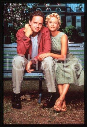 Tim ROBBINS and Meg RYAN - CINEMA "I.Q." 1994 * 35 mm vintage slide 3
