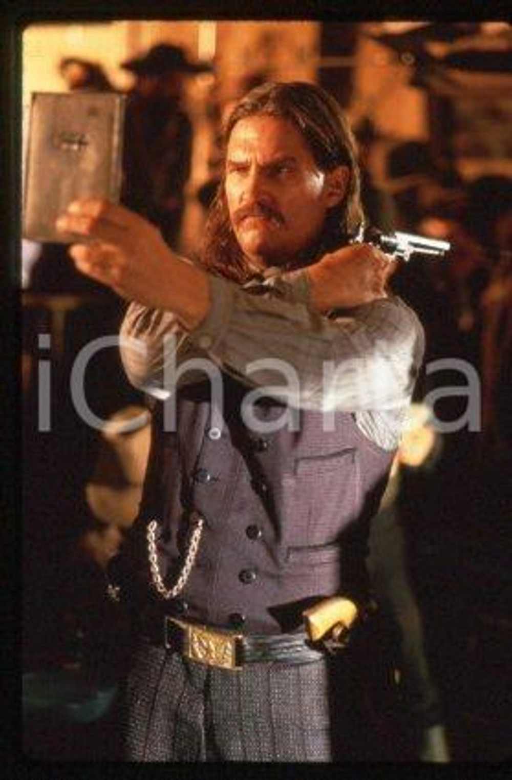 Jeff BRIDGES - CINEMA "Wild Bill" Actor 1995 * 35 mm vintage slide 1