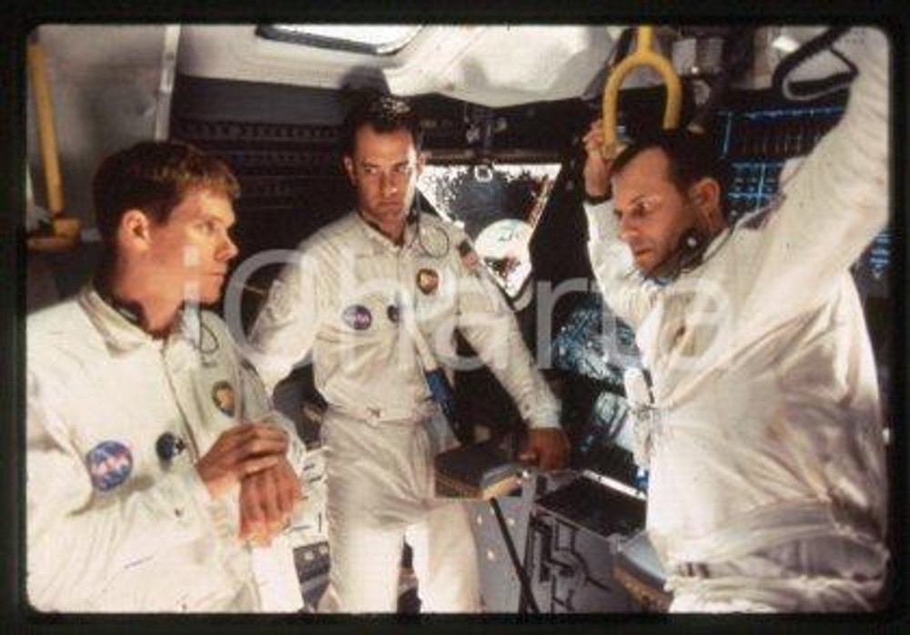 Kevin BACON Tom HANKS Bill PAXTON CINEMA "Apollo 13" 1995 * 35mm vintage slide 1