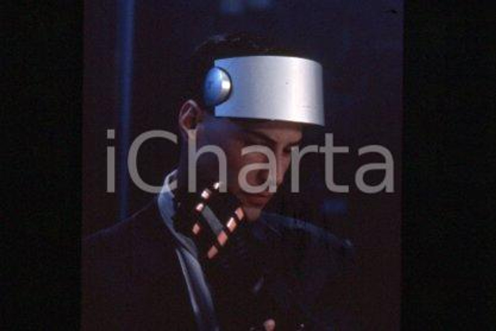 Keanu REEVES - CINEMA "Johnny Mnemonic" Actor 1995 * 35 mm vintage slide 1