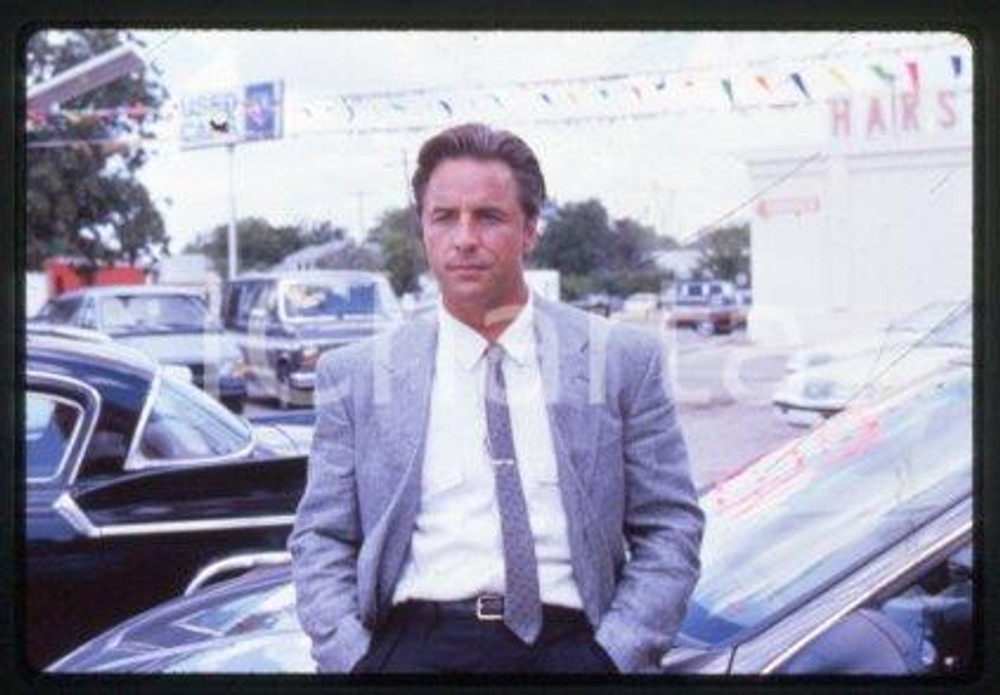 Don JOHNSON - CINEMA THE HOT SPOT"Actor 1990 * 35 mm vintage slide 6"