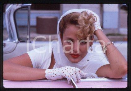 Virginia MADSEN - CINEMA "THE HOT SPOT" Actress 1990 * 35 mm vintage slide 10