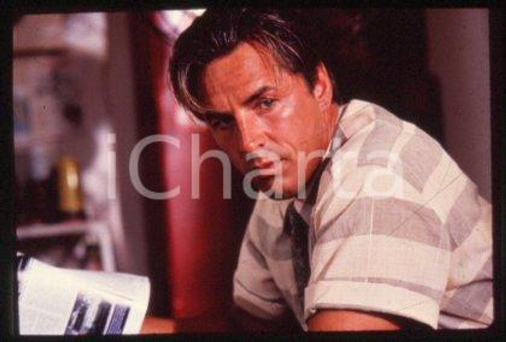 Don JOHNSON - CINEMA THE HOT SPOT"Actor 1990 * 35 mm vintage slide 10"