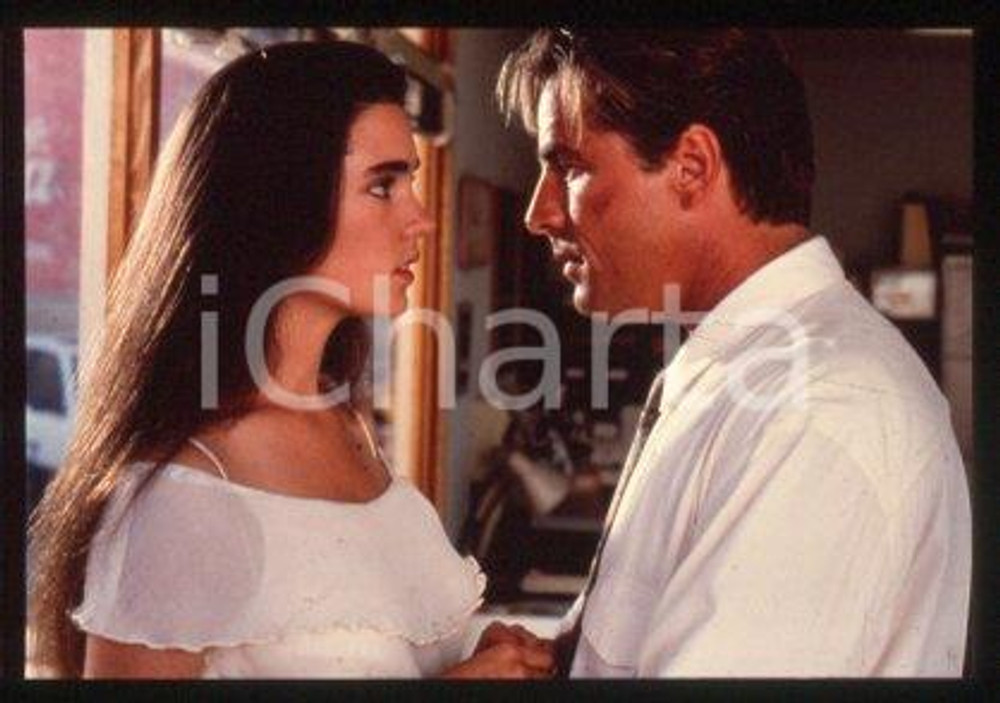 Jennifer CONNELLY Don JOHNSON CINEMA "THE HOT SPOT" 1990 * 35mm vintage slide 5