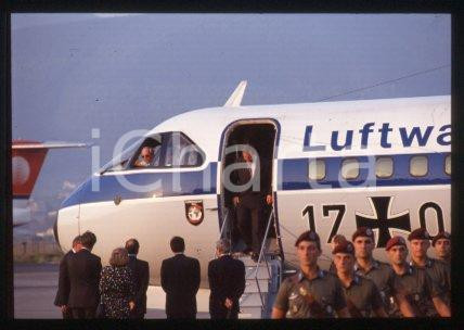 Volker RUHE FLORENCE Minister of Defence of Germany 1992 * 35 mm vintage slide 1