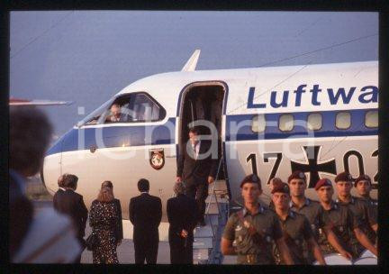 Volker RUHE FLORENCE Minister of Defence of Germany 1992 * 35 mm vintage slide 2