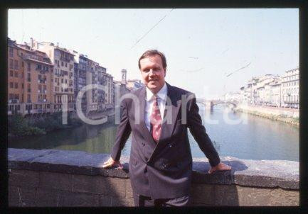 Volker RUHE FLORENCE Minister of Defence of Germany 1992 * 35 mm vintage slide 3