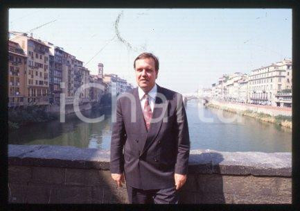 Volker RUHE FLORENCE Minister of Defence of Germany 1992 * 35 mm vintage slide 4
