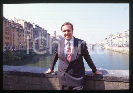 Volker RUHE FLORENCE Minister of Defence of Germany 1992 * 35 mm vintage slide 5