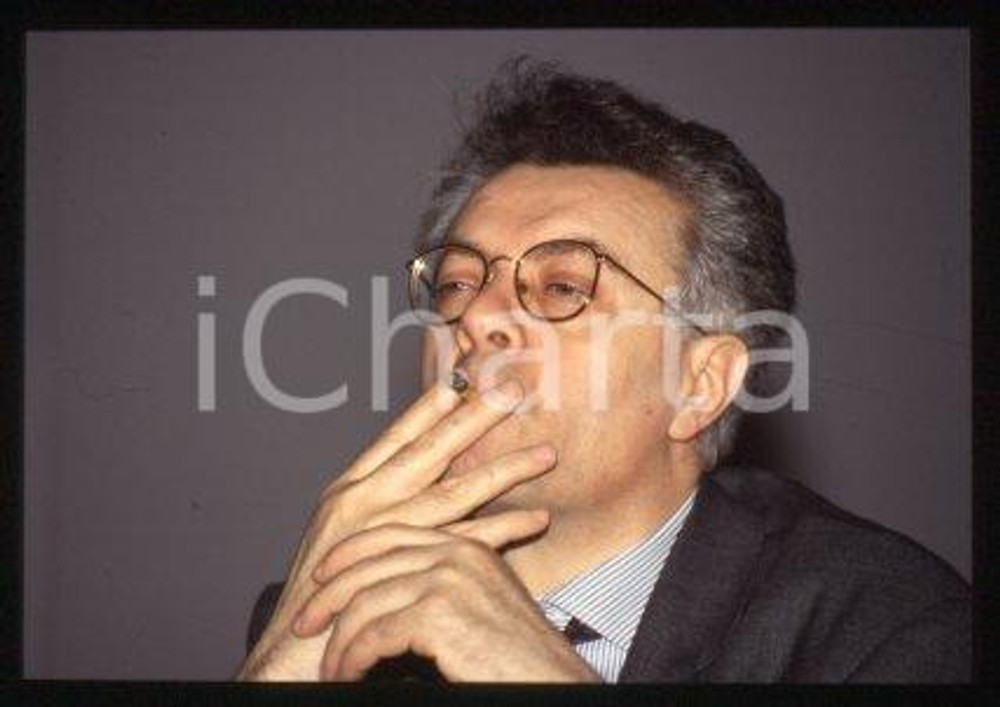Marcello STEFANINI - ITALIA Senatore per il PDS 1992 ca * 35 mm vintage slide 1