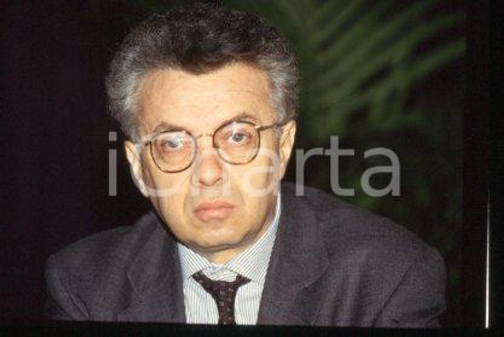 Marcello STEFANINI - ITALIA Senatore per il PDS 1992 ca * 35 mm vintage slide 2