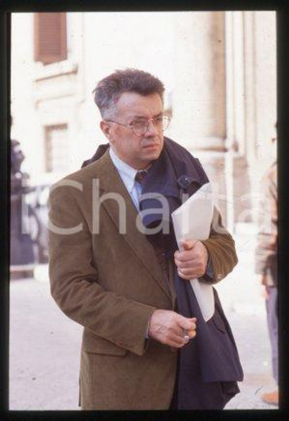 Marcello STEFANINI - ITALIA Senatore per il PDS 1992 ca * 35 mm vintage slide 5